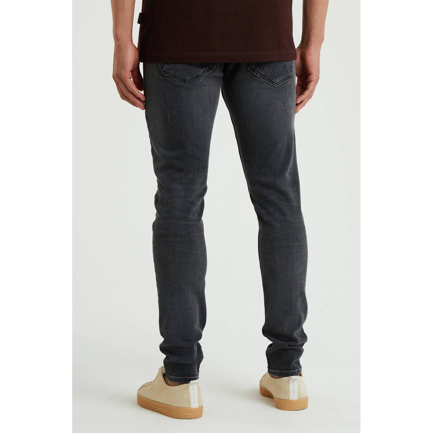 CHASIN' slim fit jeans EGO Morrow black denim