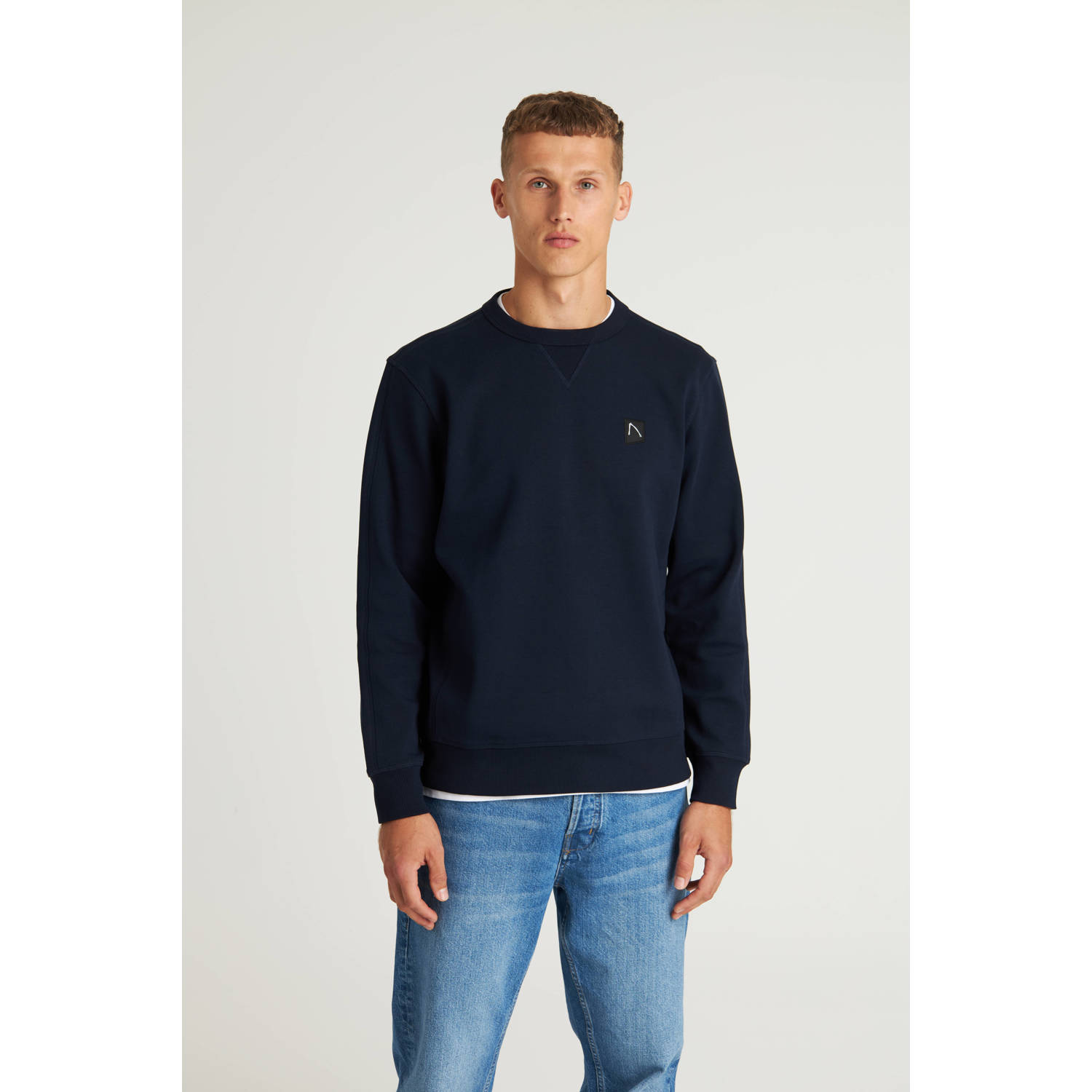 Chasin Ryder Sweatshirt Blue Heren