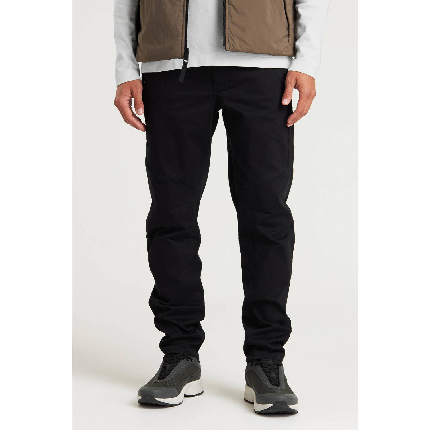 CHASIN' slim fit broek Resa.L Magnus zwart