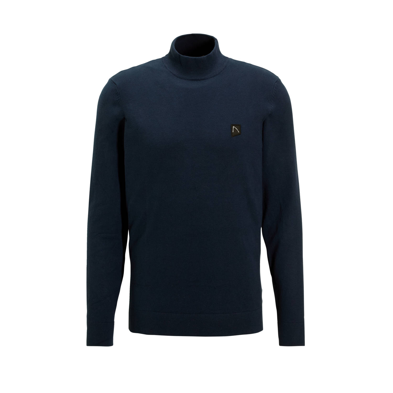 CHASIN' gebreide trui Ard Mock blauw