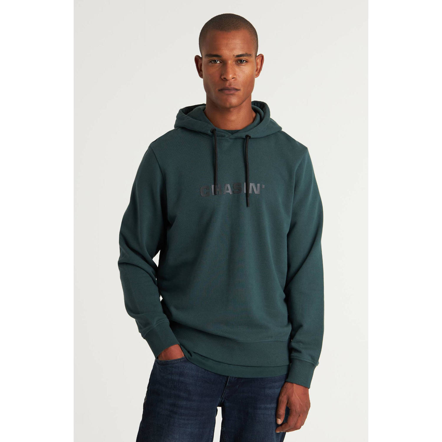 CHASIN' hoodie Duell donkergroen