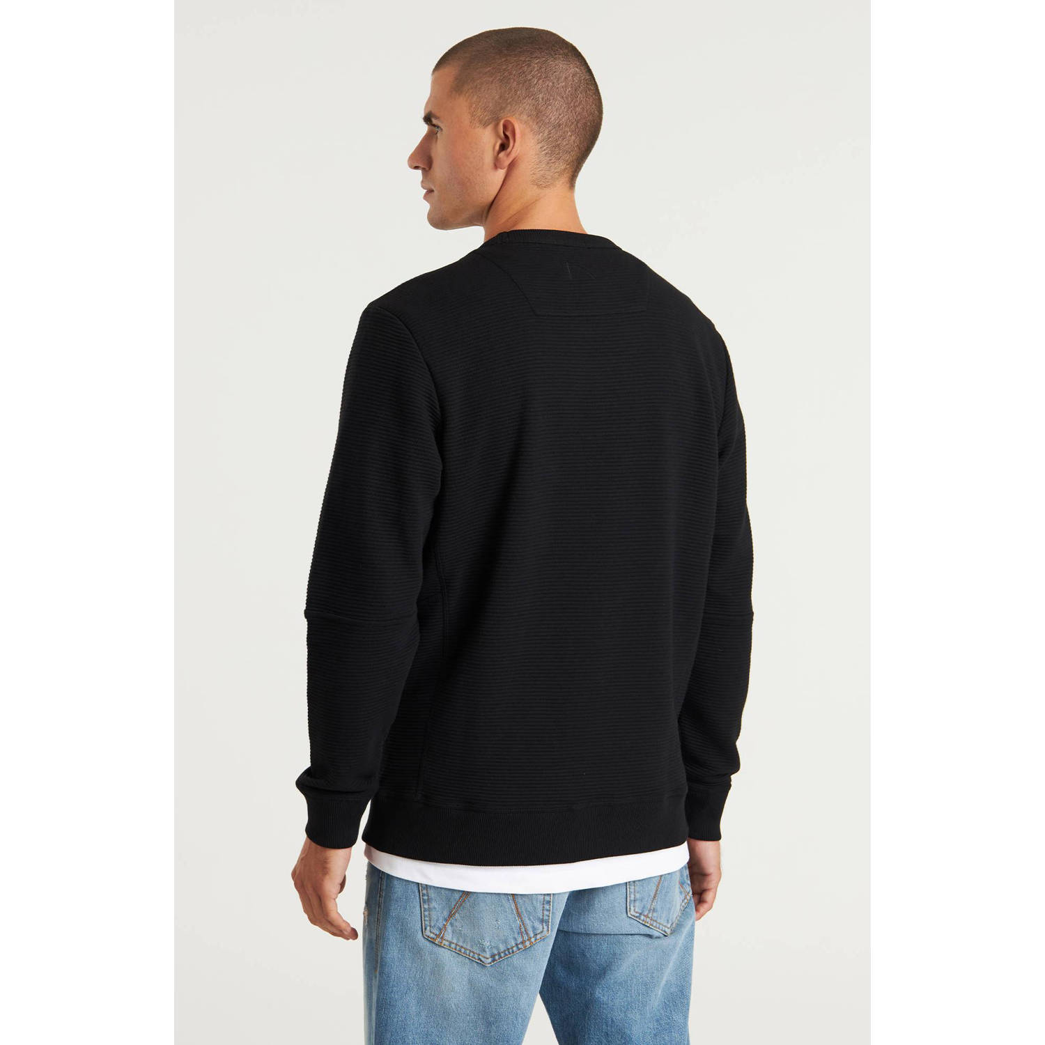 CHASIN' sweater zwart