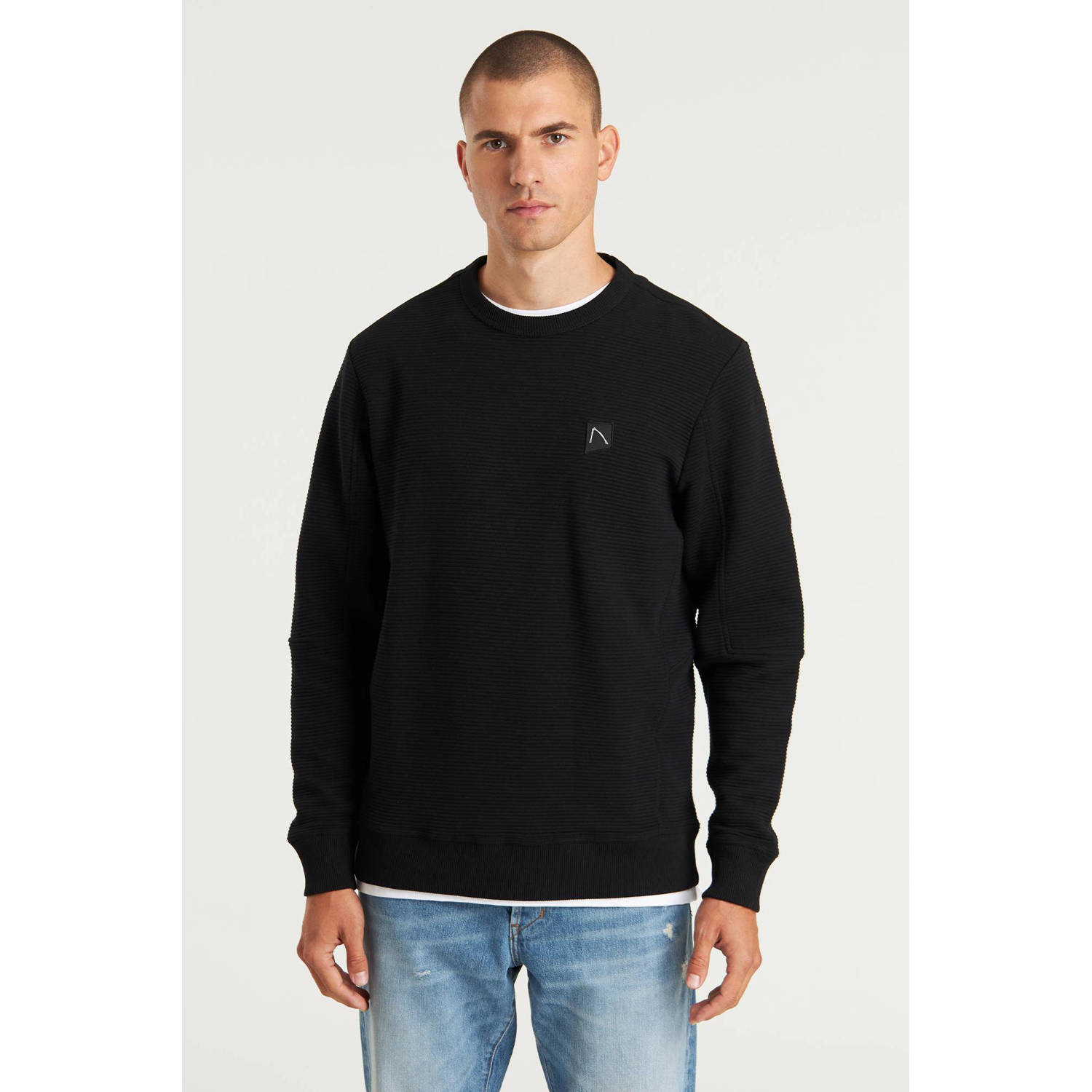 Chasin Bullet Sweatshirt Black Heren