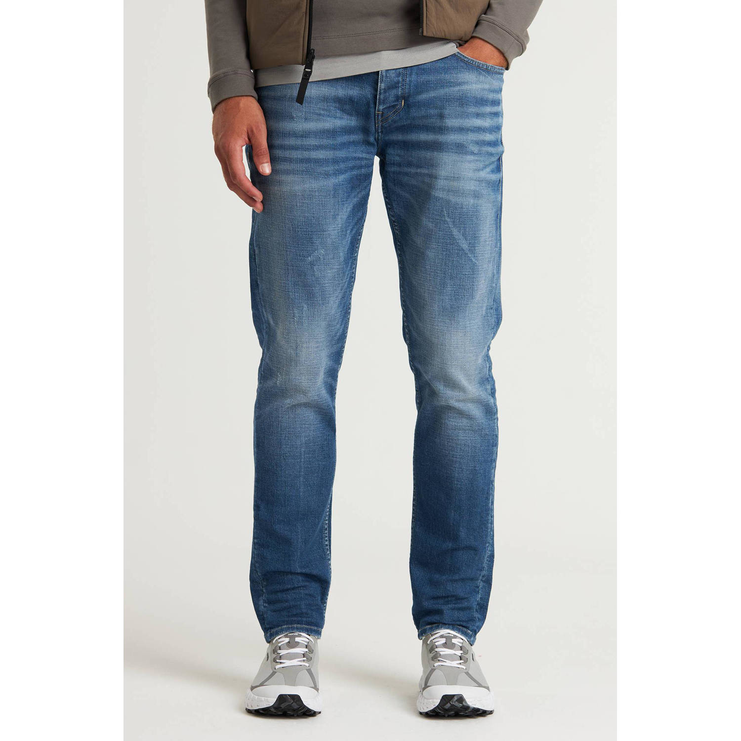 CHASIN' slim fit jeans Evan Pure mid blue denim