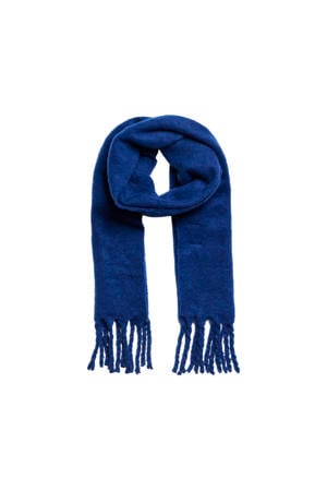 sjaal PCNIKITA donkerblauw