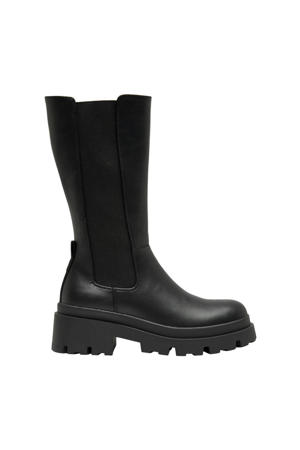 ONLDOJA-5 PU LONG BOOT - NOOS hoge laarzen zwart
