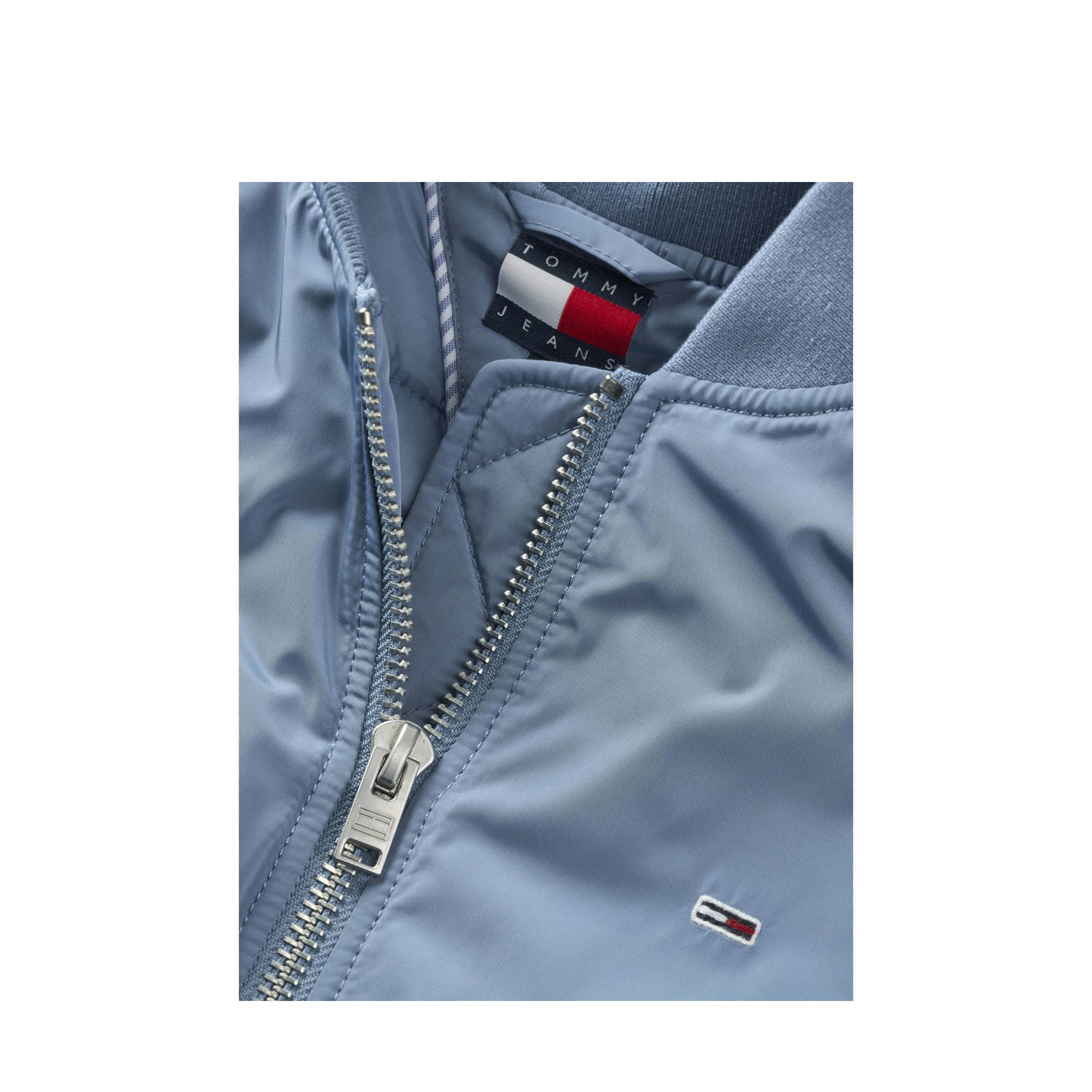 Tommy Jeans bomberjack lichtblauw