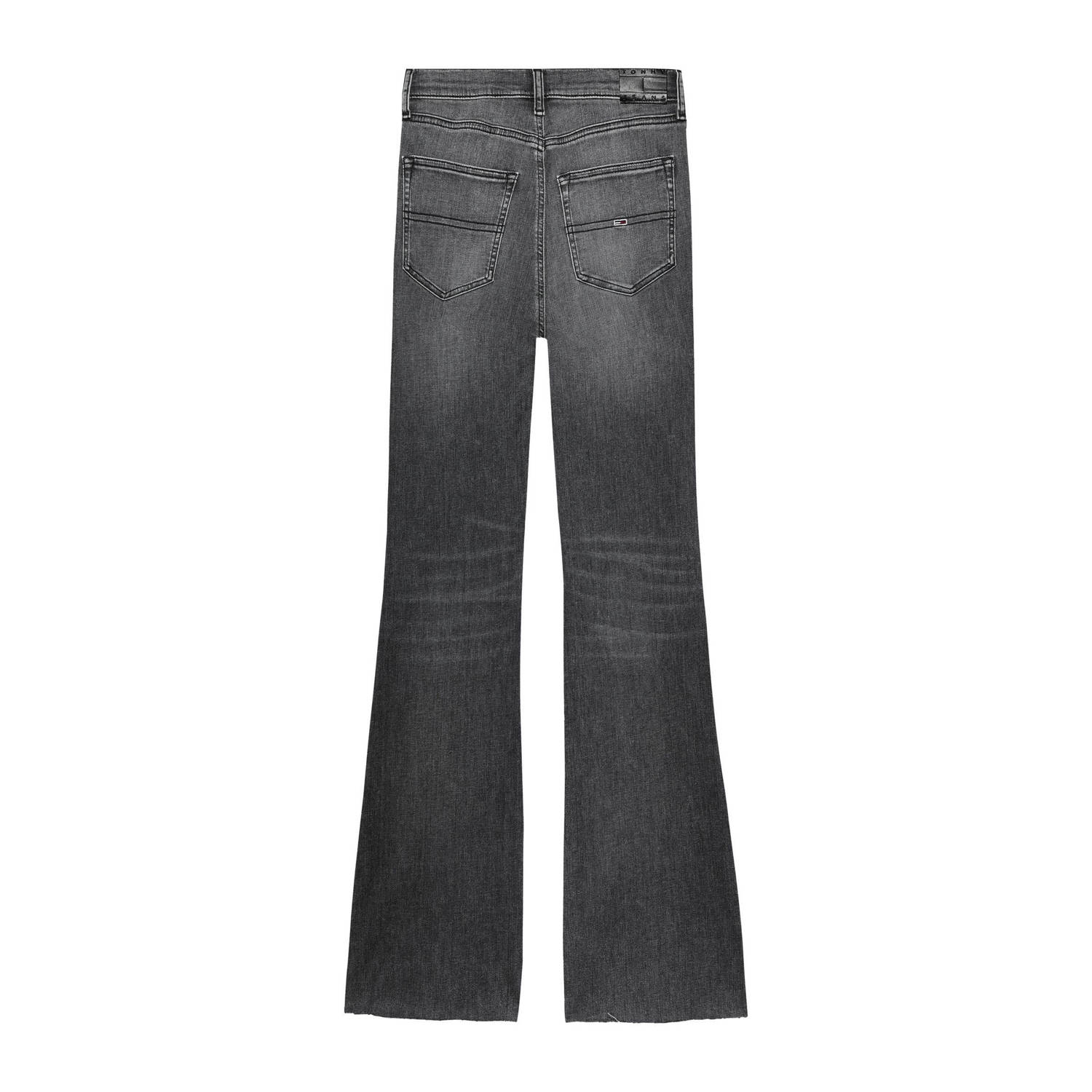Tommy Jeans high waist flared jeans grey denim