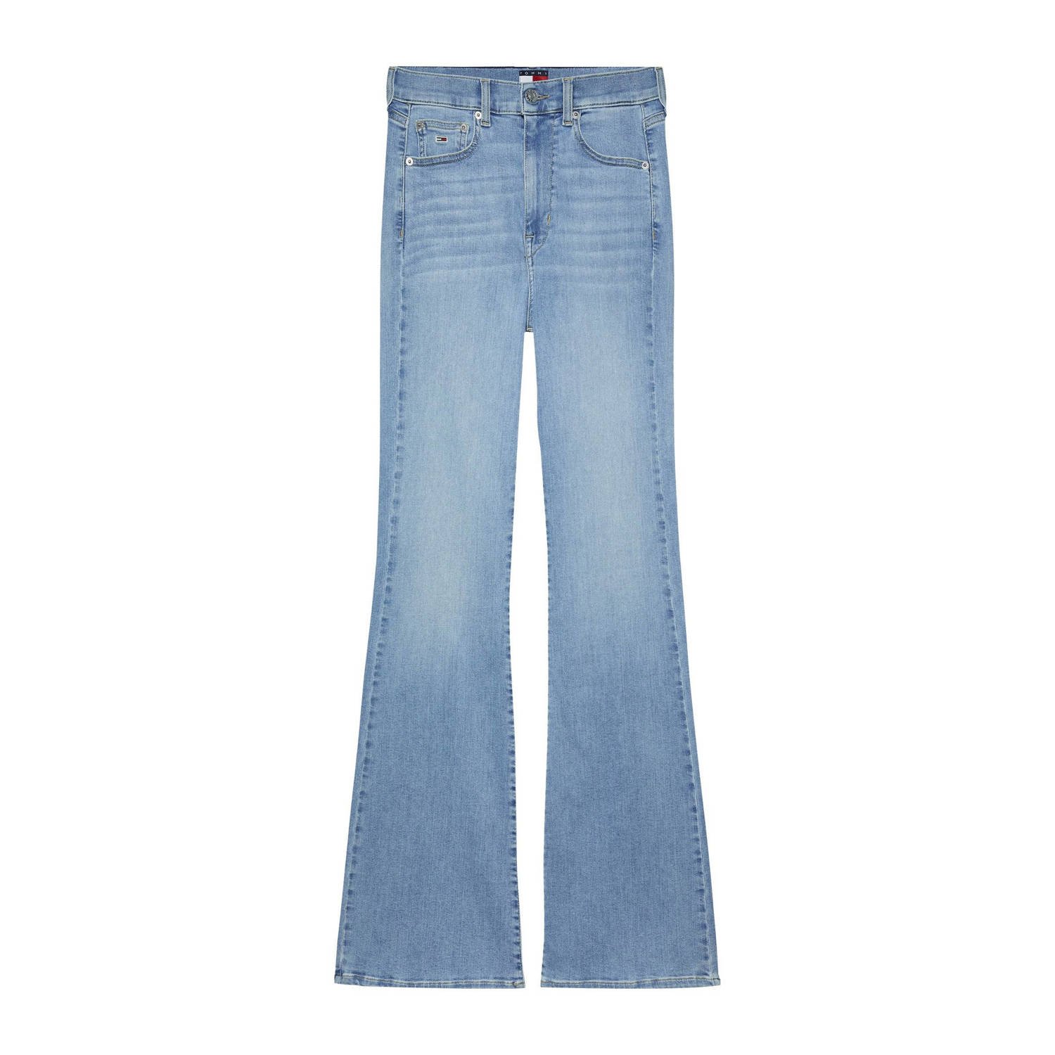 TOMMY JEANS Dames Jeans Sylvia Hgh Flr Ch0214 Lichtblauw