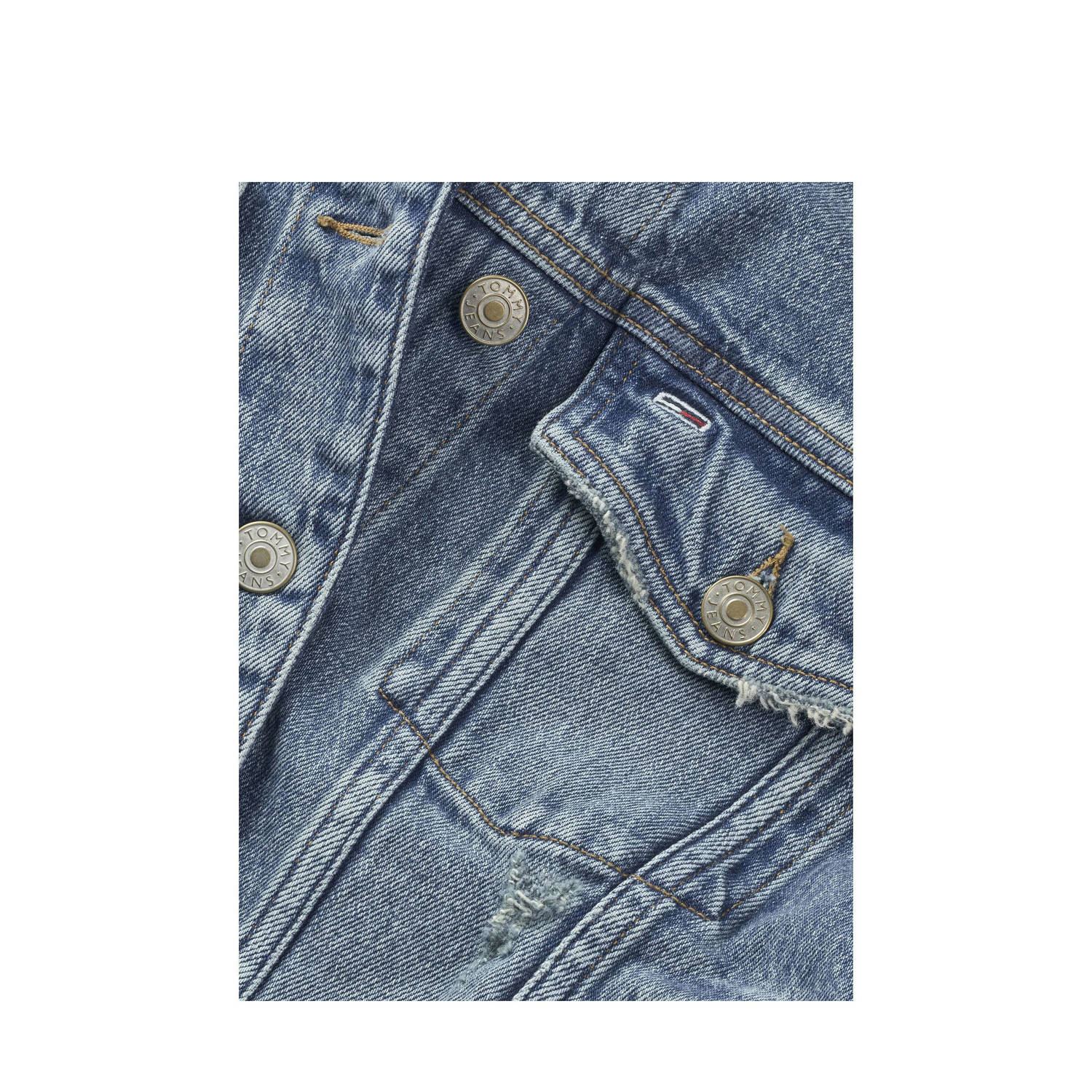 Tommy Jeans spijkerjas medium blue denim