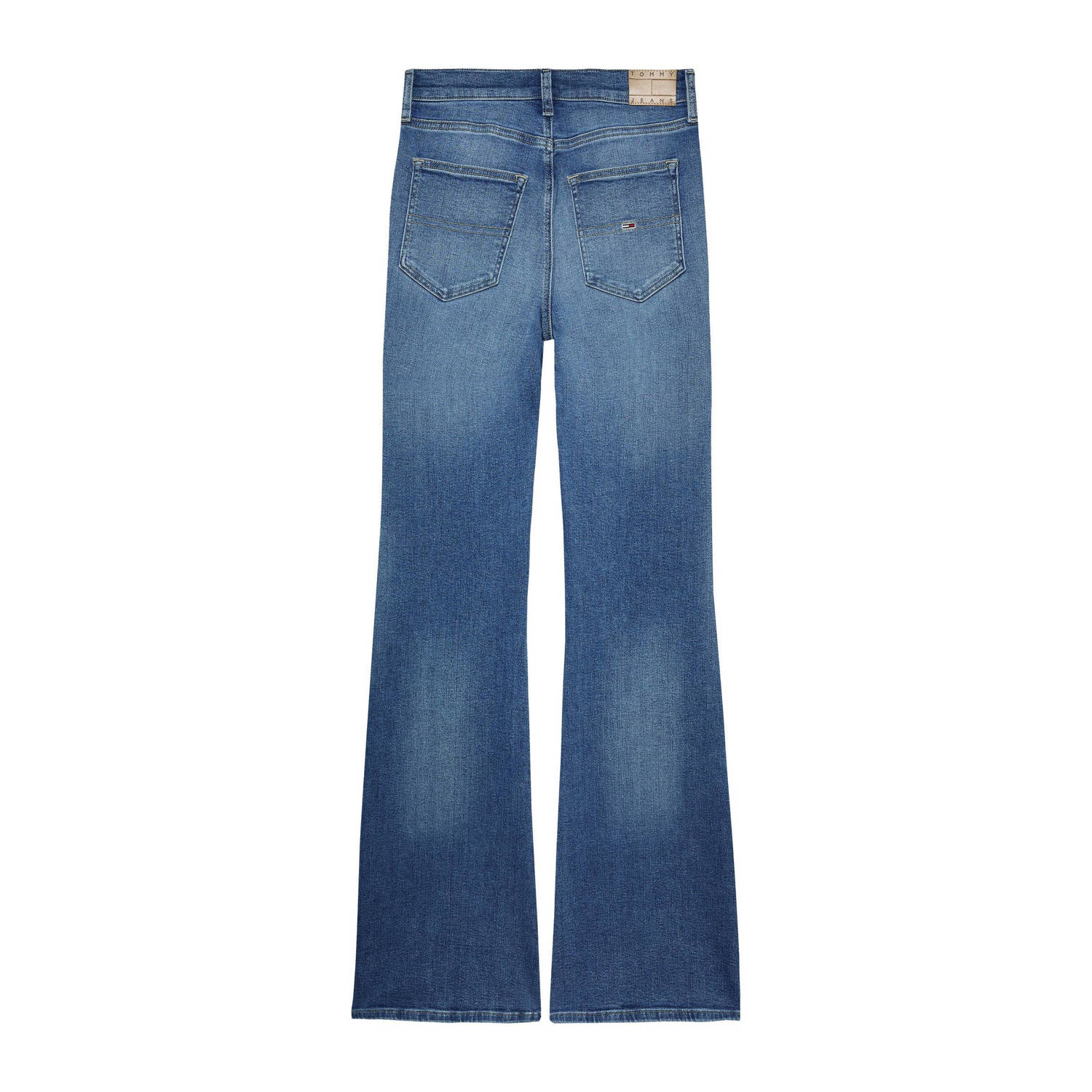 Tommy Jeans high waist flared jeans medium blue denim