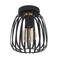 EGLO Pocicas Plafondlamp - E27 - Ø 20 cm - Zwart/Goud