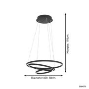 thumbnail: EGLO hanglamp LOBINERO-Z