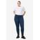 NOISY MAY Curve high waist skinny jeans NMCALLIE dark blue denim