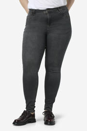 thumbnail: NOISY MAY Curve high waisted skinny jeans  NMCALLIE medium grey denim