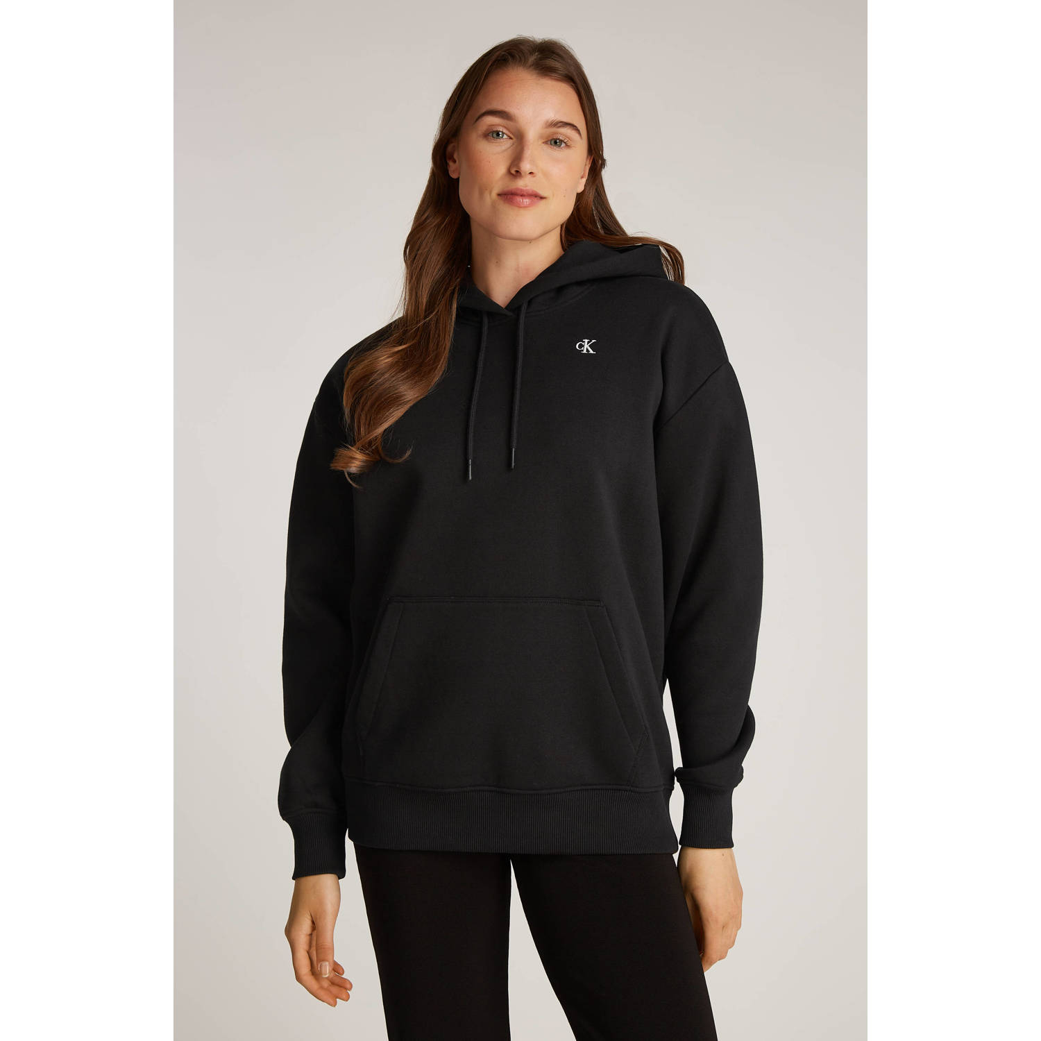 CALVIN KLEIN JEANS hoodie zwart
