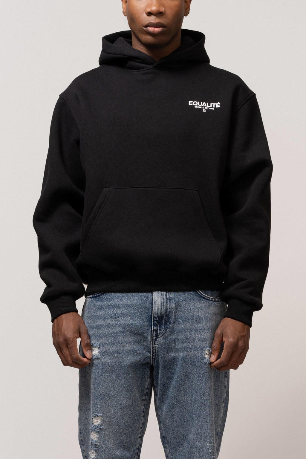 Equalité hoodie zwart