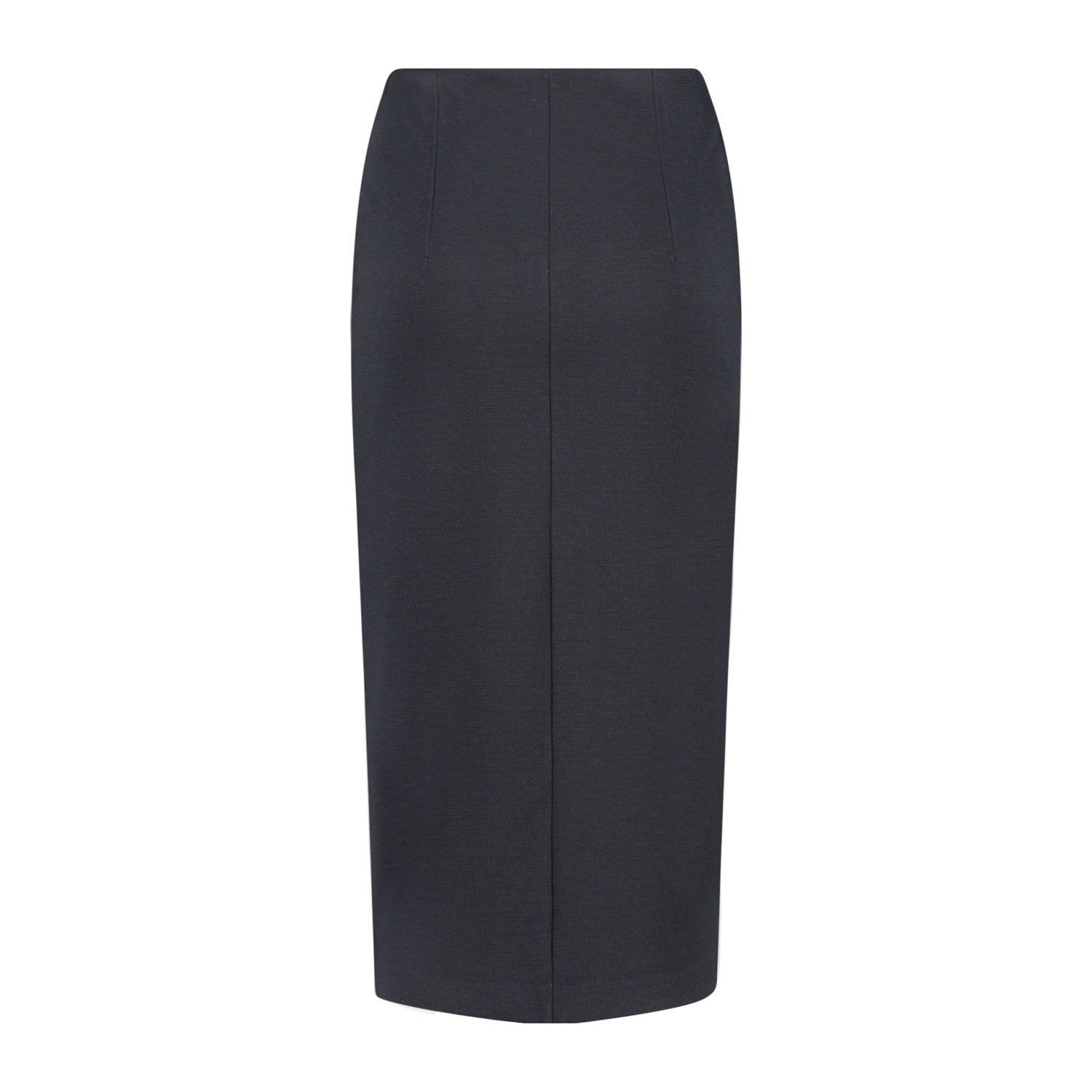 Expresso jersey rok donkerblauw