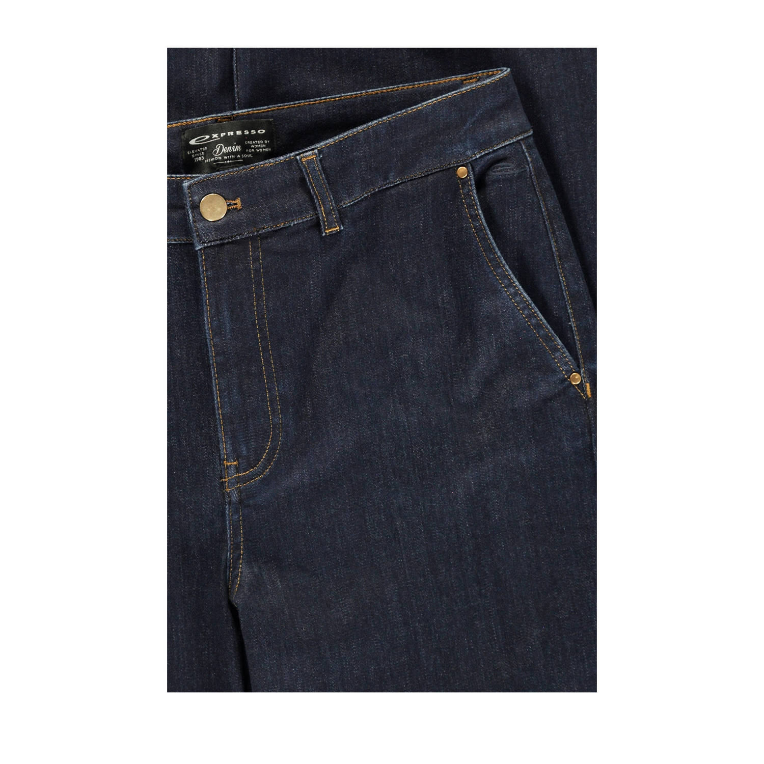 Expresso straight leg jeans dark blue denim