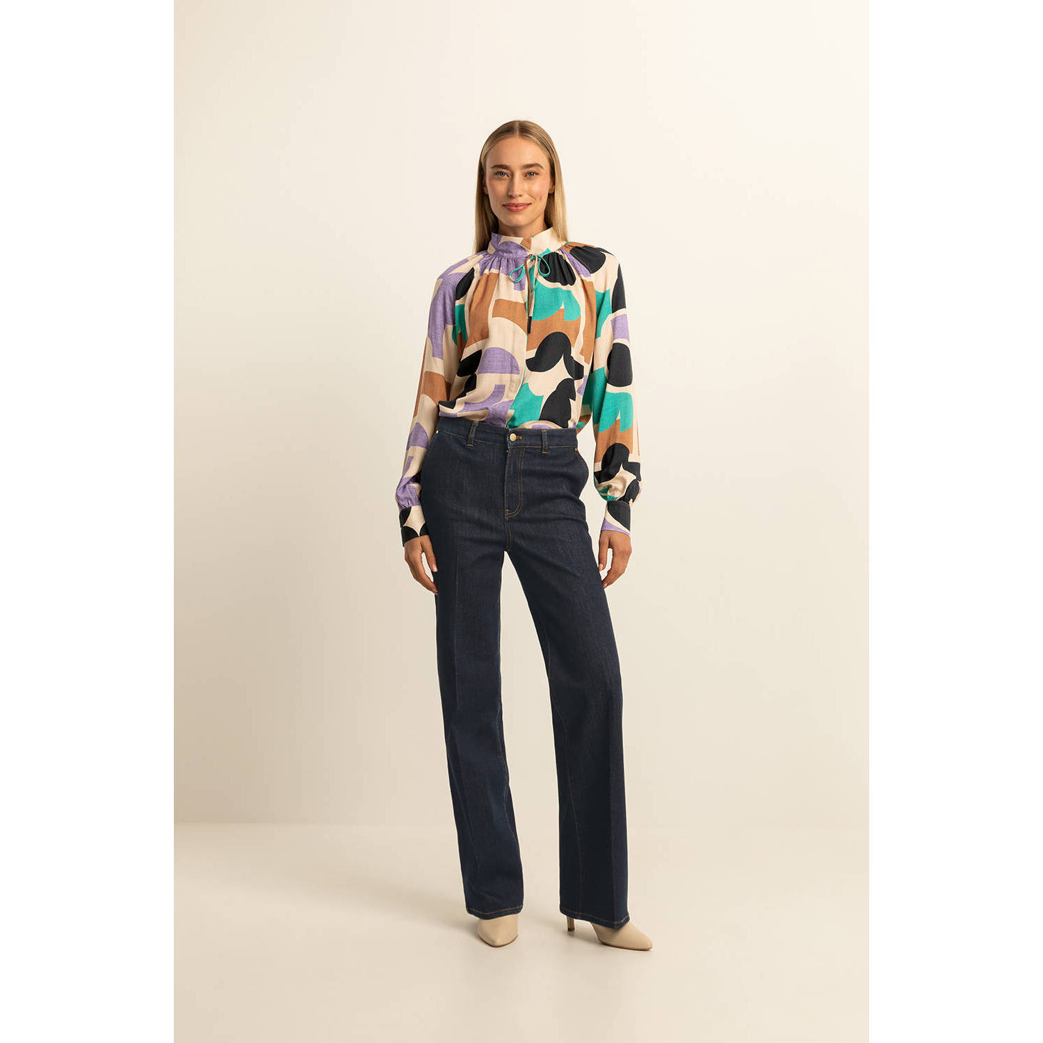 Expresso straight leg jeans dark blue denim
