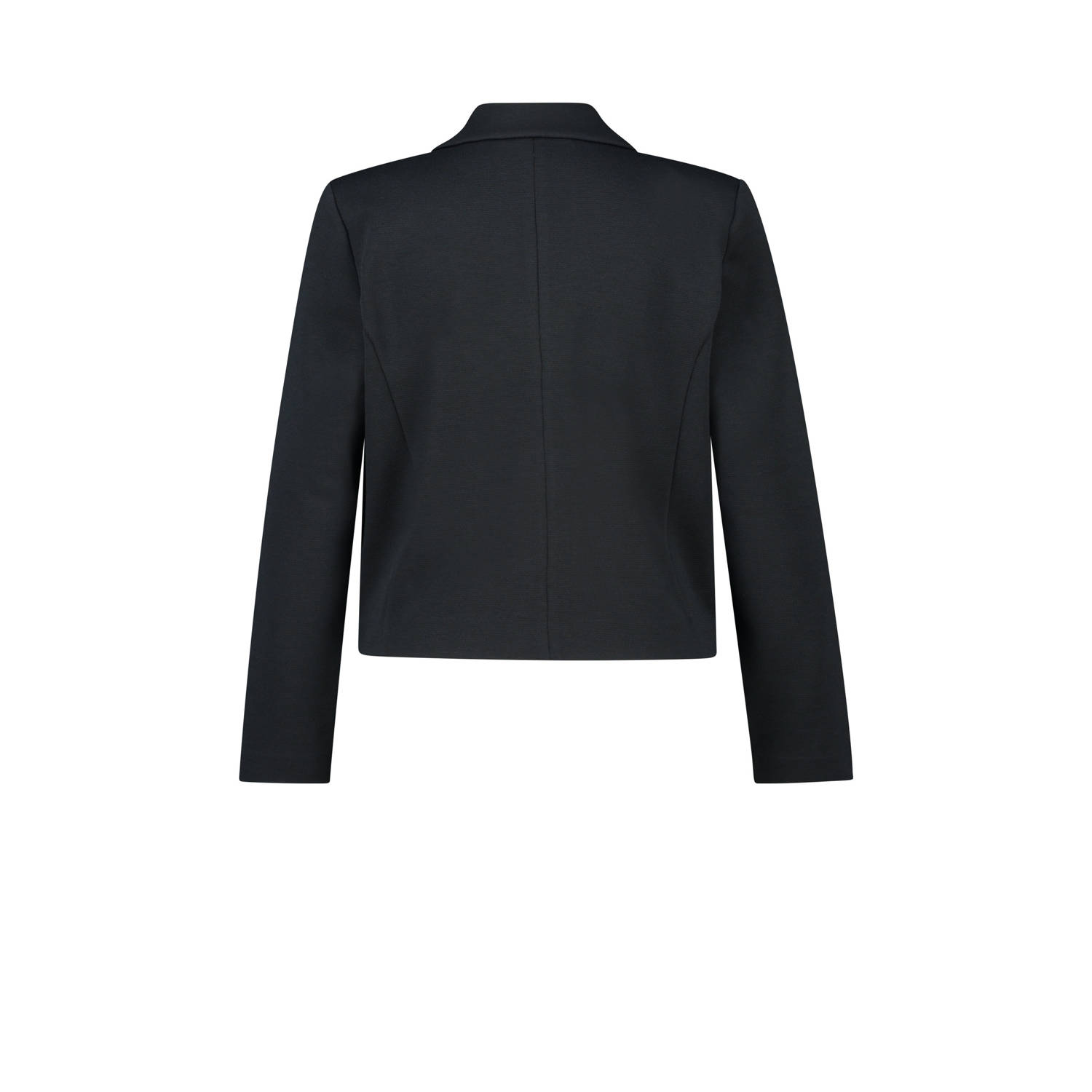 Expresso cropped blazer donkerblauw