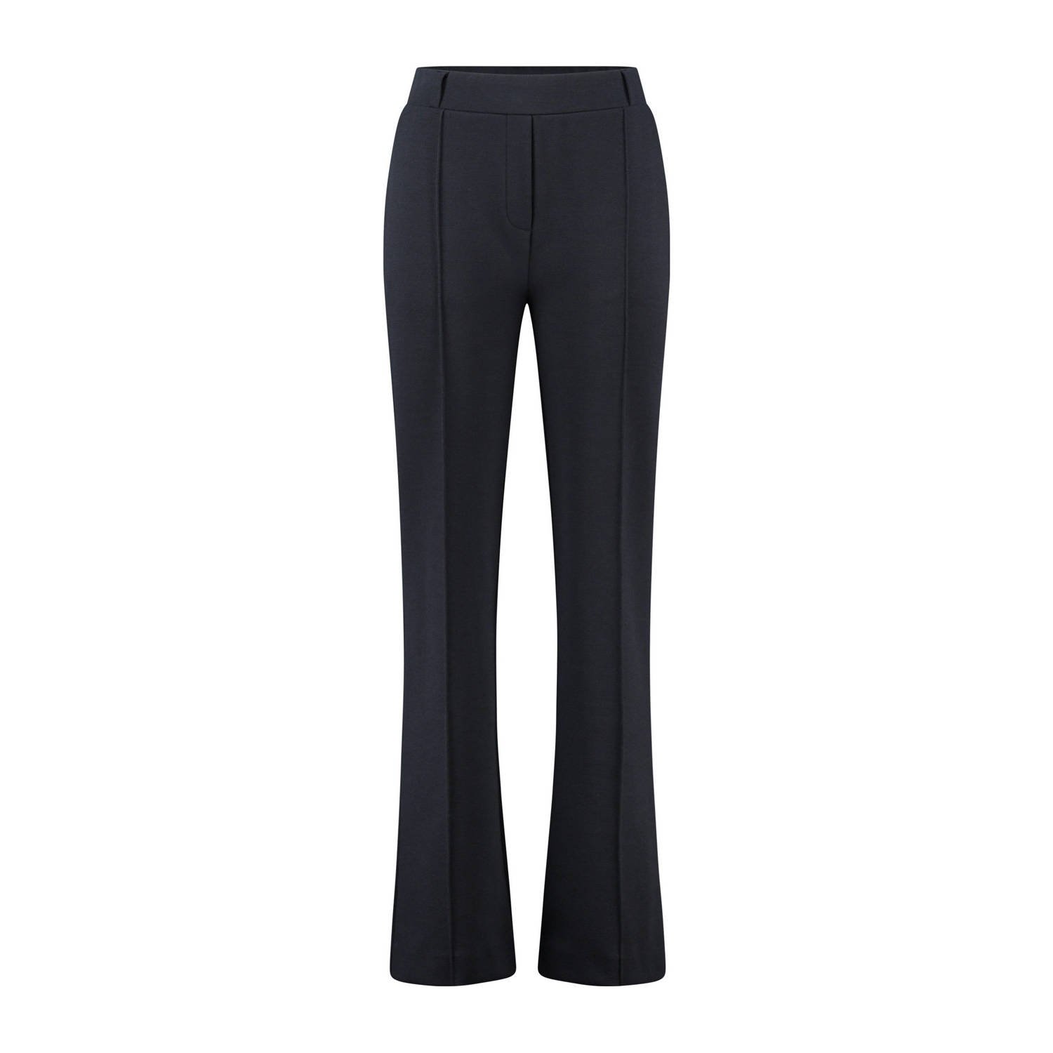 Expresso flared broek donkerblauw
