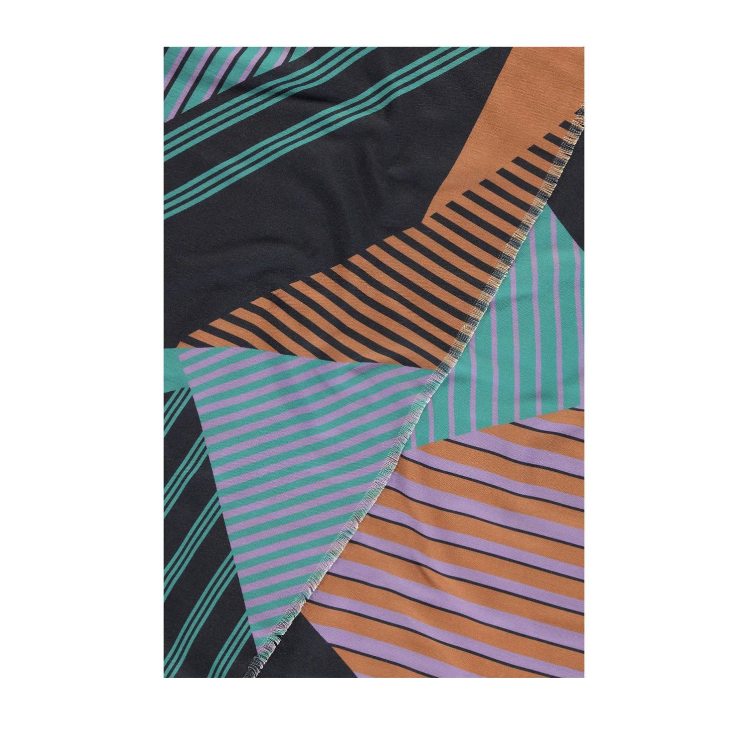 Expresso sjaal met all over print multi