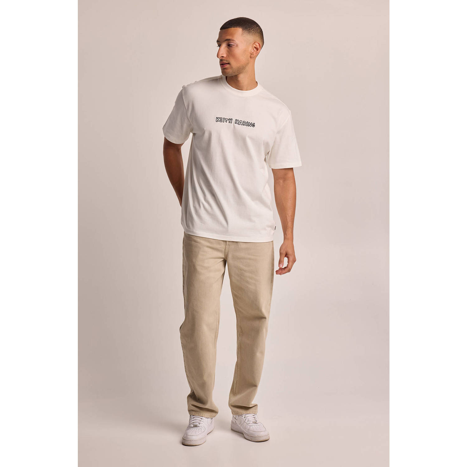 America Today loose fit jeans mud