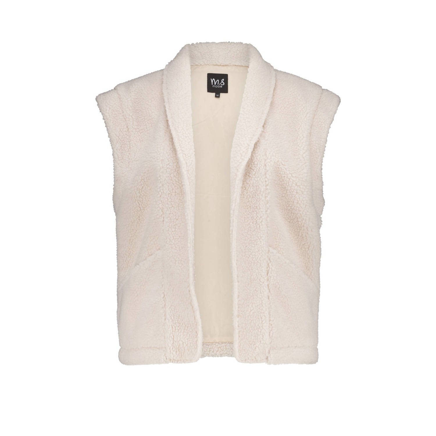 MS Mode gilet crème