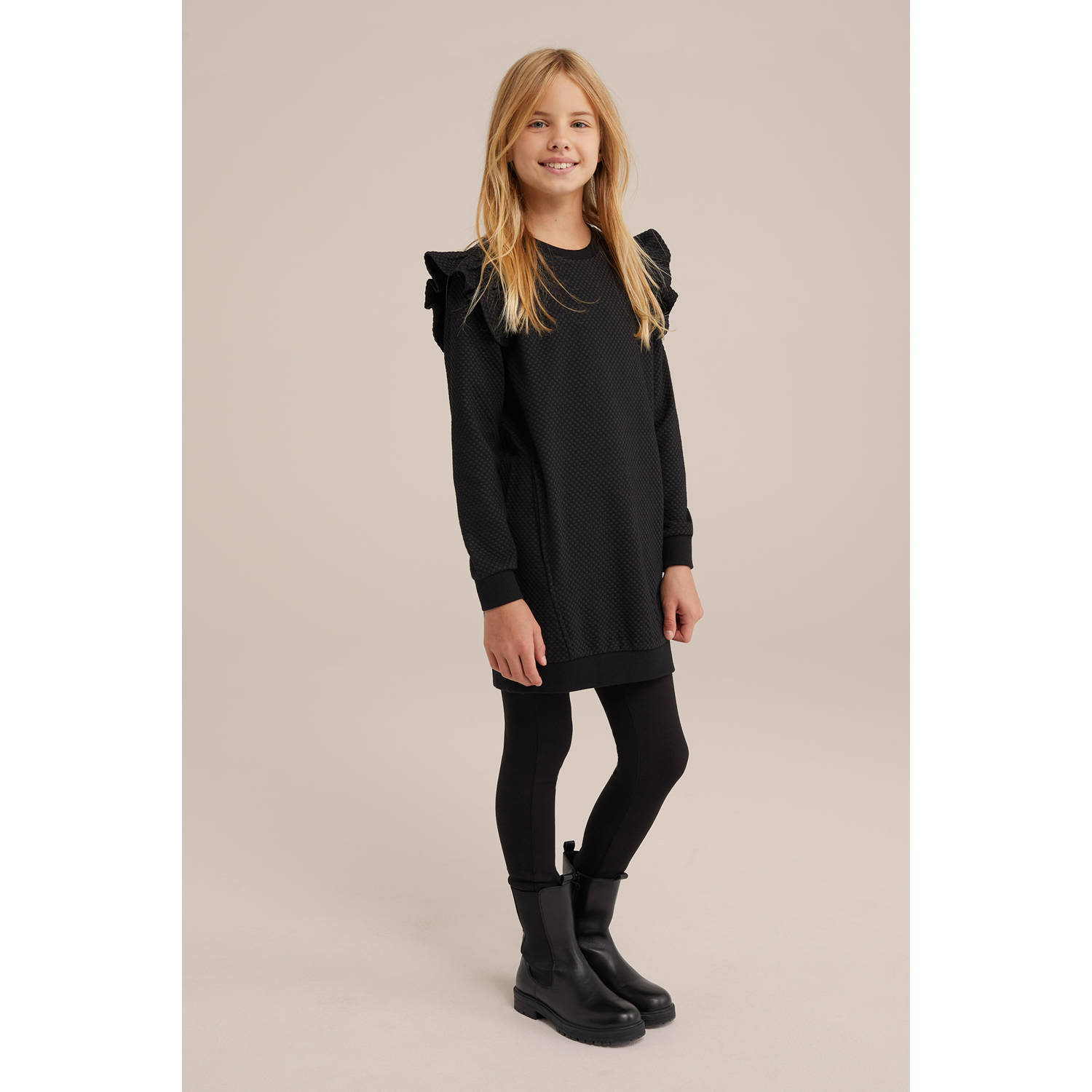WE Fashion slim legging zwart