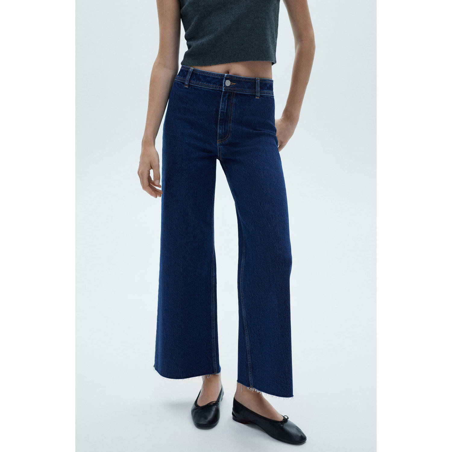 Mango regular jeans dark blue denim