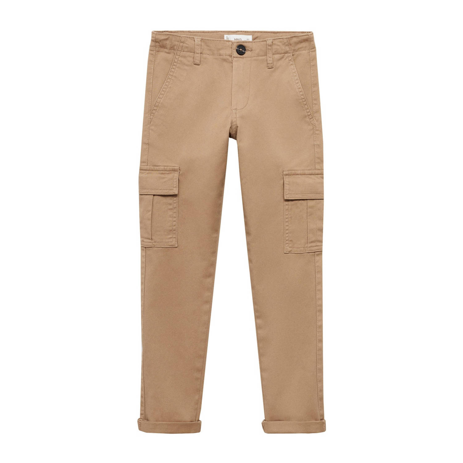 Mango Kids cargobroek kaki