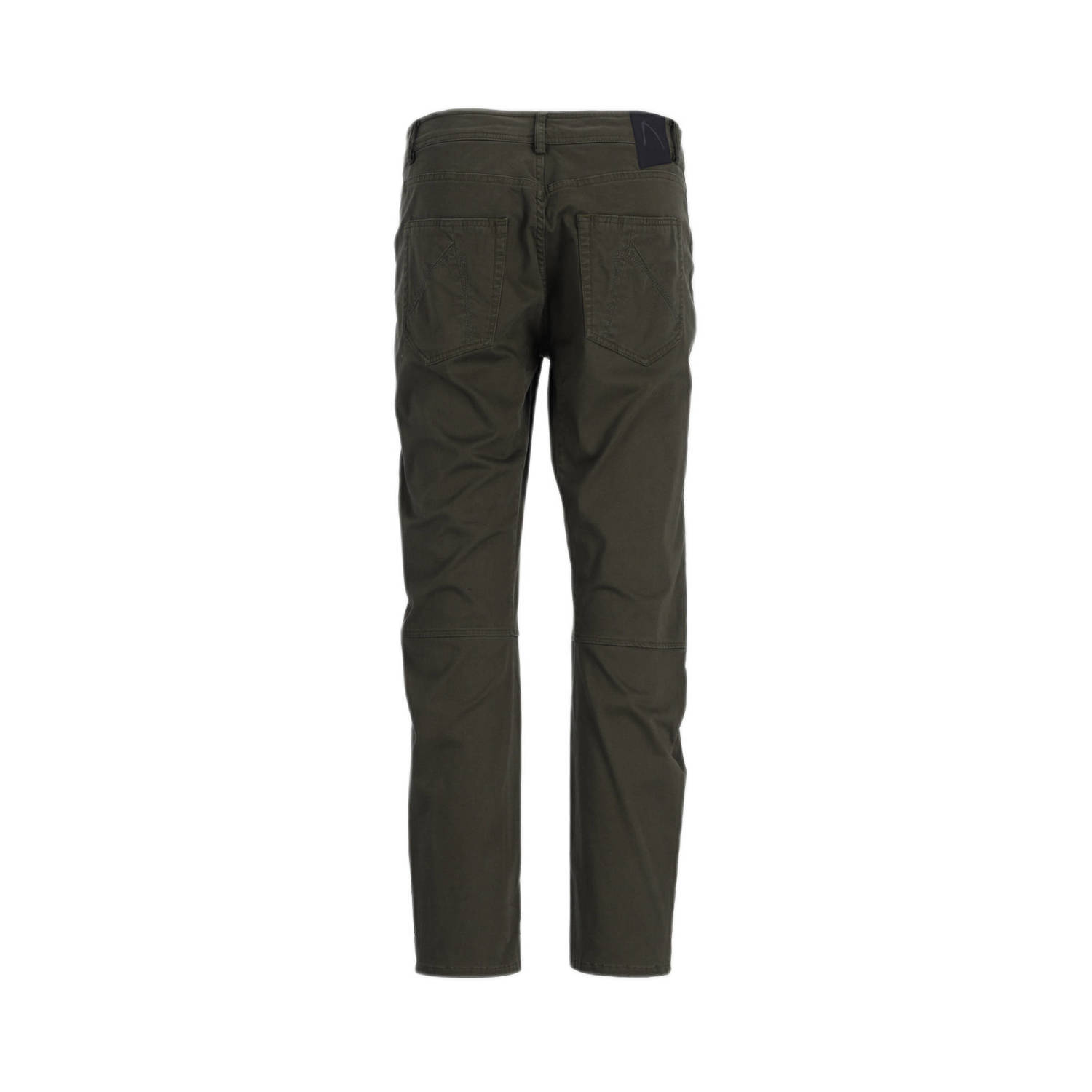 CHASIN' slim fit broek Resa.L Magnus donkergroen