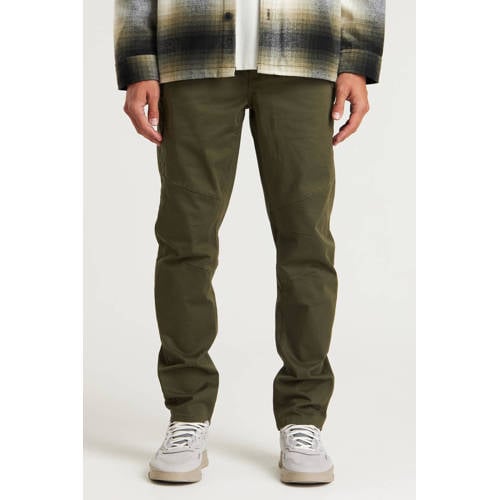CHASIN' slim fit broek Resa.L Magnus donkergroen afbeelding