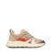 POSH by Poelman chunky sneakers beige/oranje