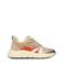 POSH by Poelman chunky sneakers beige/oranje