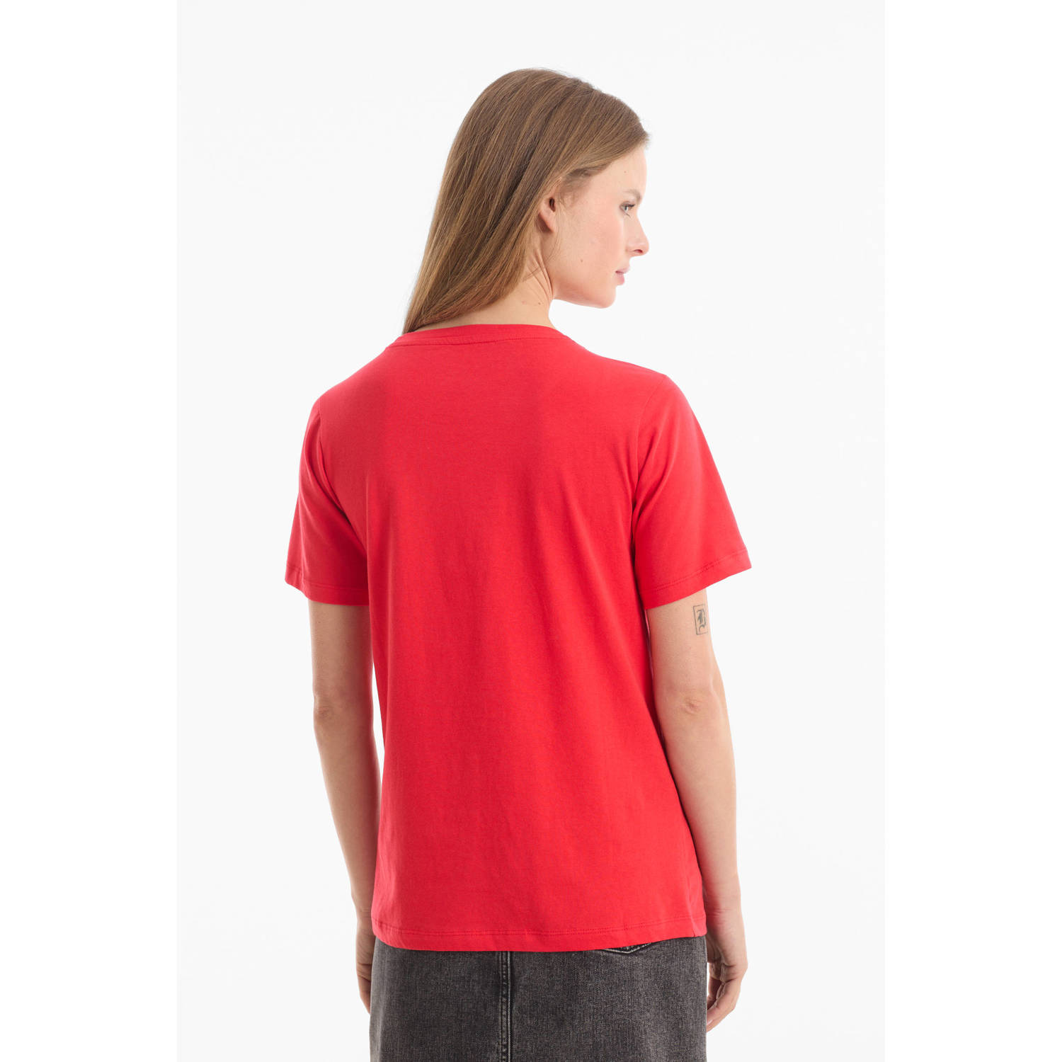 anytime T-shirt rood