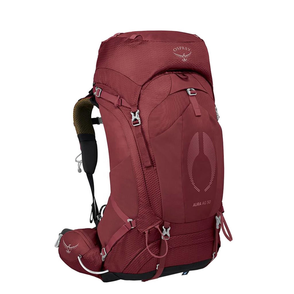 Osprey backpack Aura AG 50L WXS/S rood