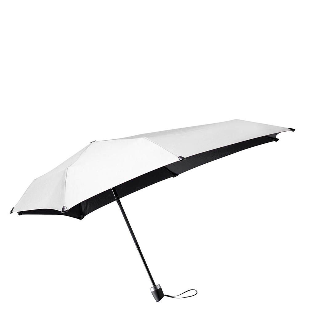 Senz stormparaplu Manual zilverkleurig