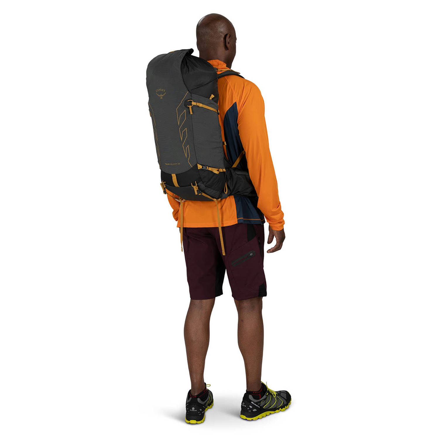 Osprey backpack Velocity 30L L XL donkerbruin