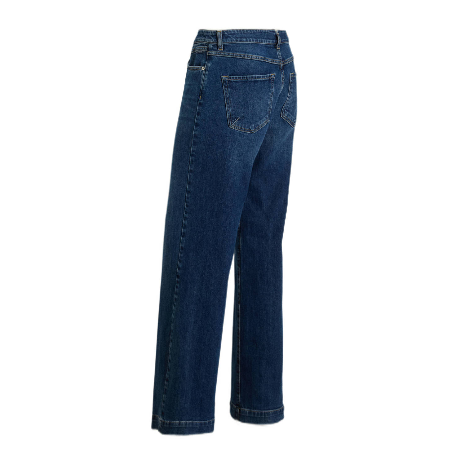 Summum wide leg jeans medium blue denim