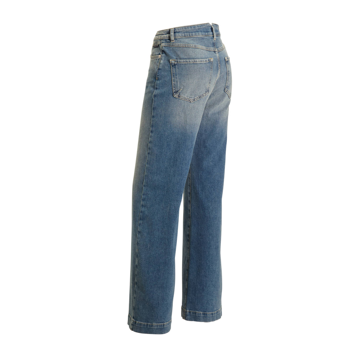 Summum wide leg jeans light blue denim