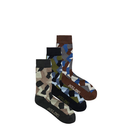 JACK & JONES sokken JACARMY - set van 3 multi afbeelding
