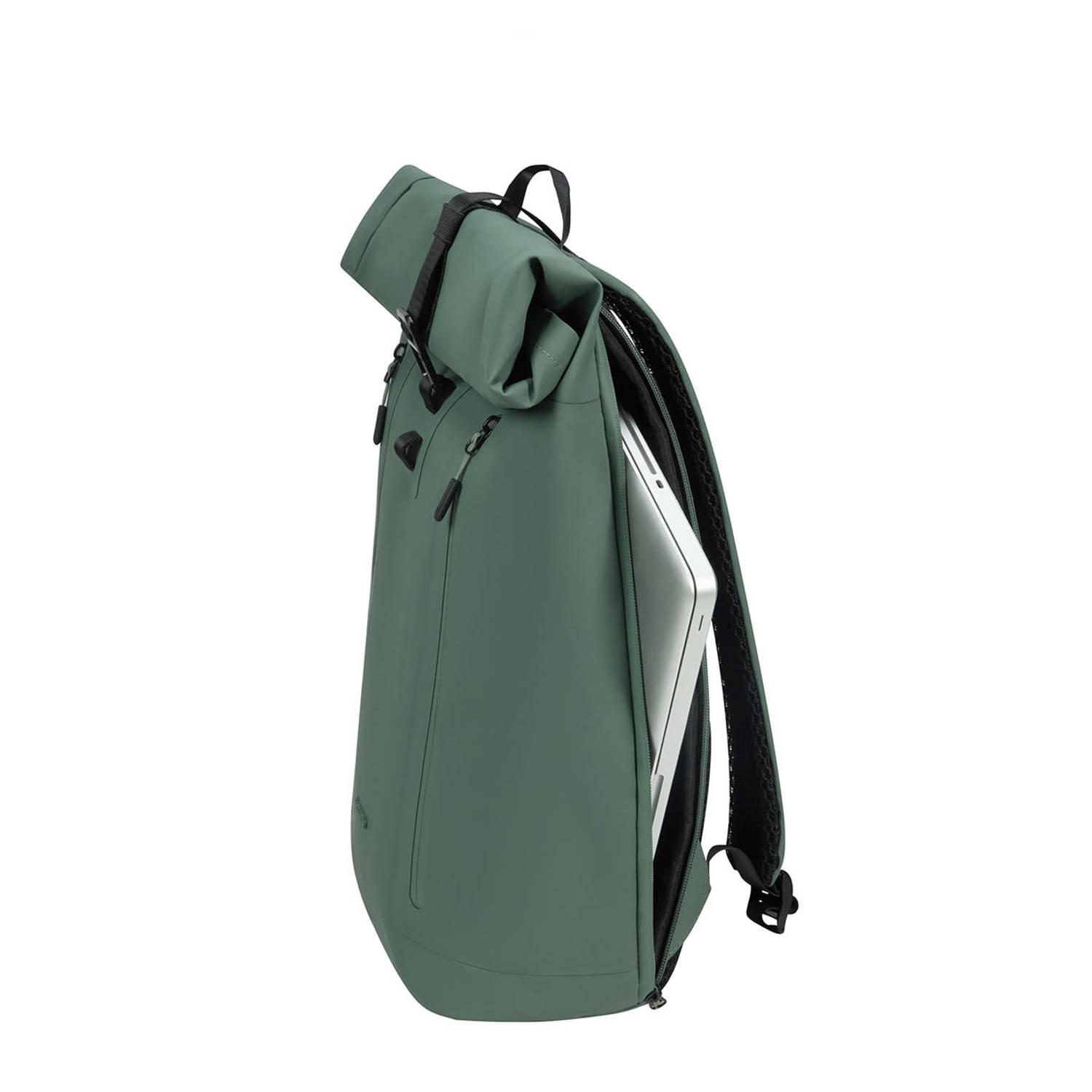 Samsonite rugzak Coatify Biz Rolltop 14.1' green