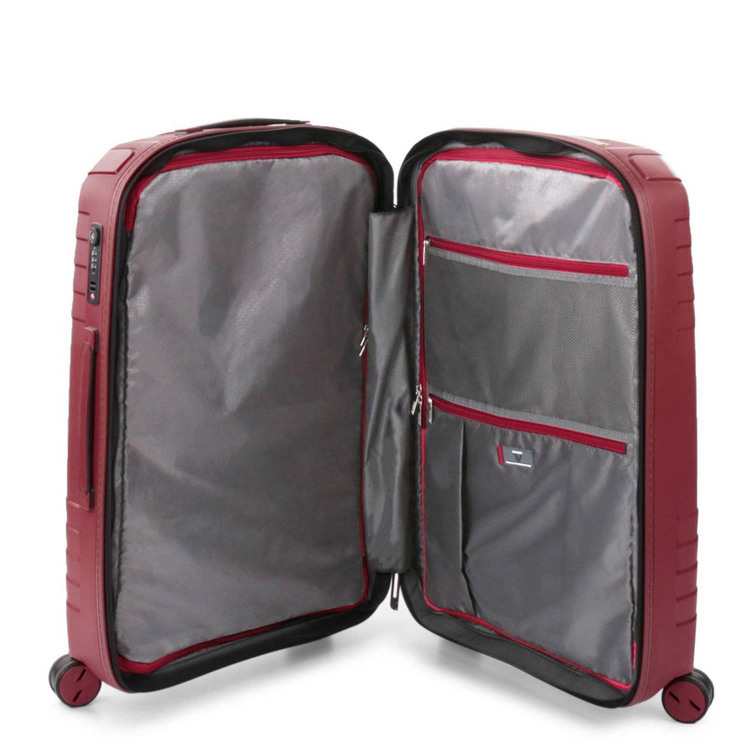 Roncato trolley Ypsilon 4.0 78 cm. Expandable donkerrood
