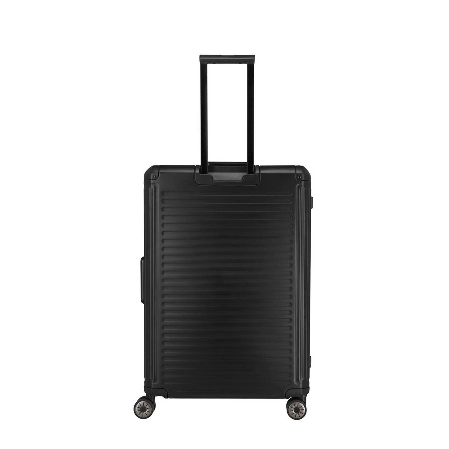 Travelite trolley Next 2.0 Aluminium 77 cm. zwart