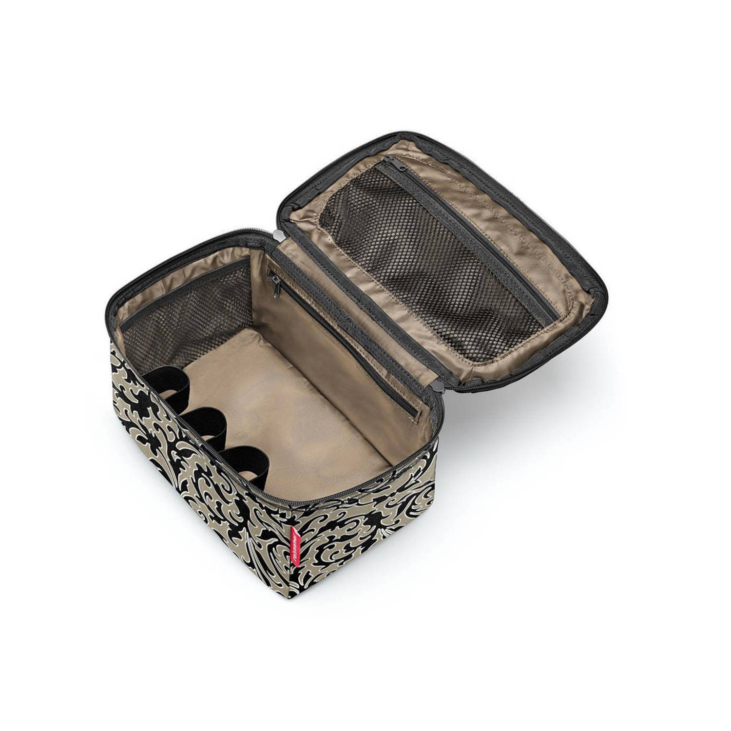 Reisenthel toilettas Travelling Beautycase zwart goudkleurig