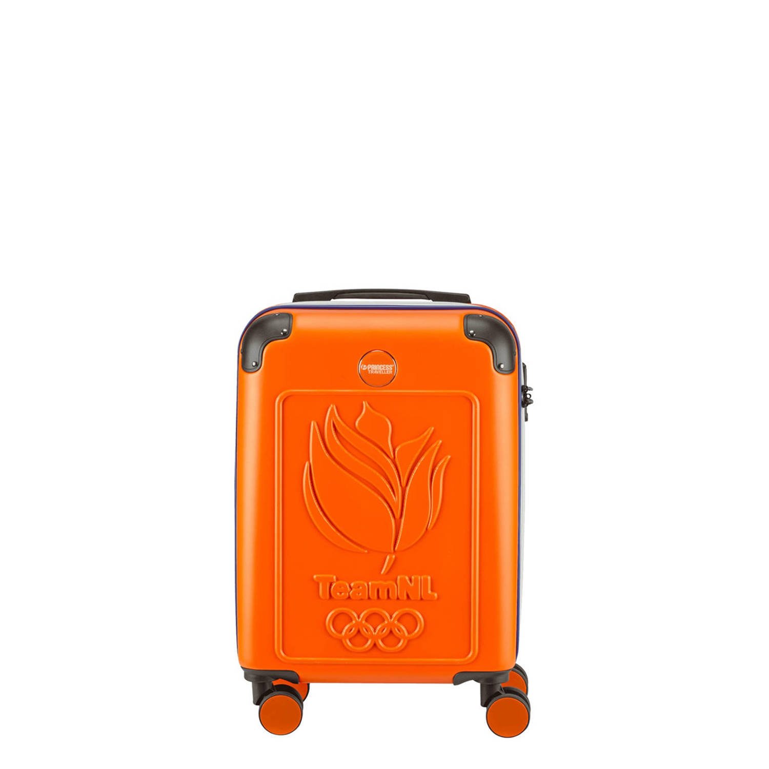 Princess Traveller trolley TeamNL 55 cm. oranje