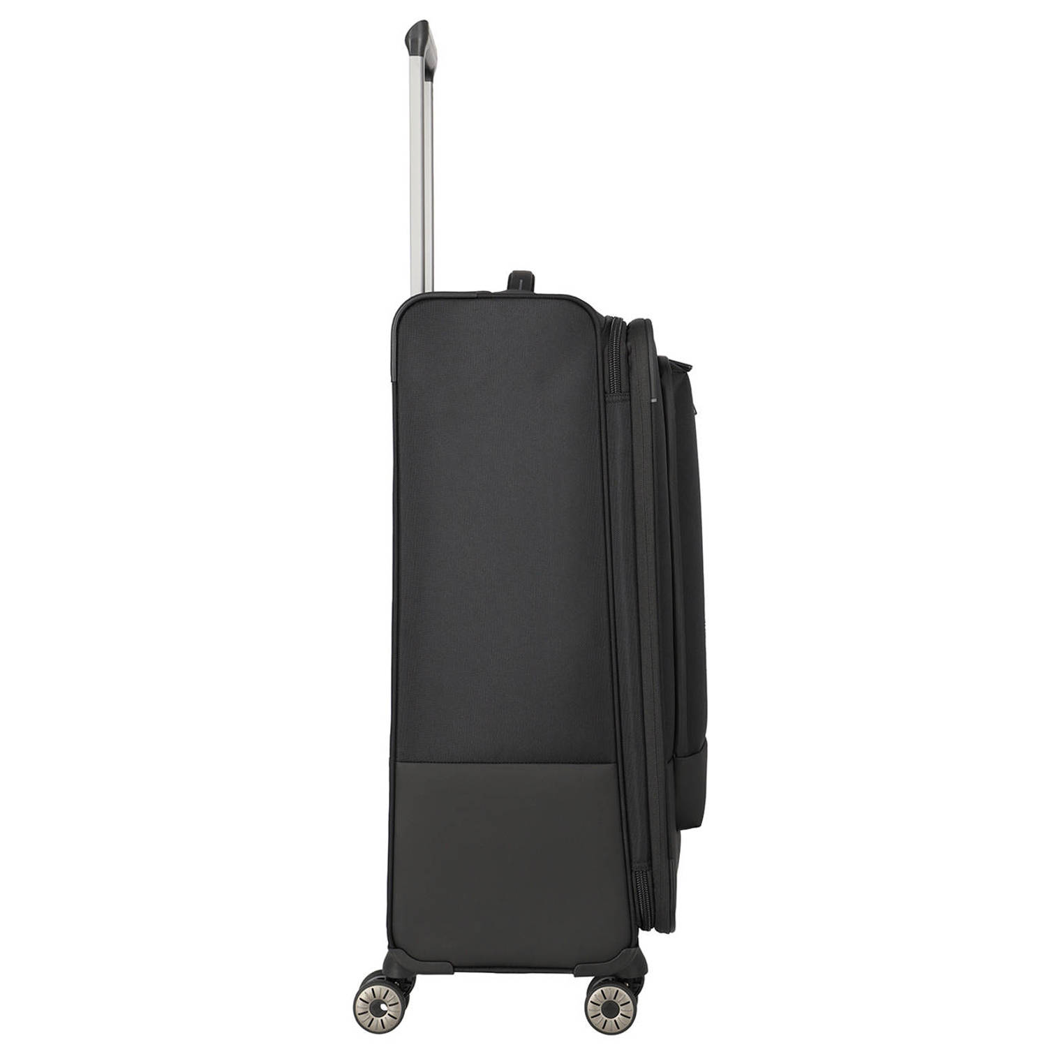 Travelite trolley Crosslite 5.0 77 cm. zwart