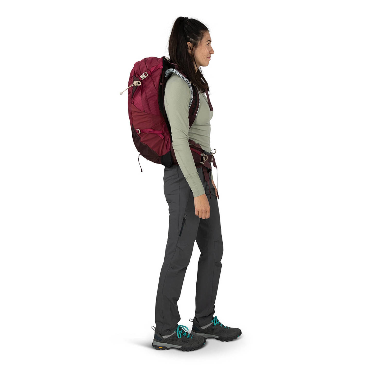 Osprey backpack Sirrus 24L donkerrood